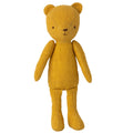 Maileg Teddy Junior – Mustard Linen Teddy Bear