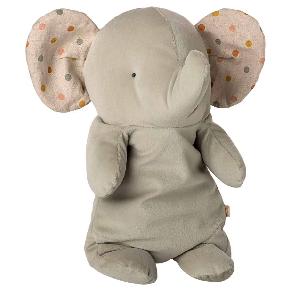 Maileg Safari Friends Elephant, Medium, Iron Grey