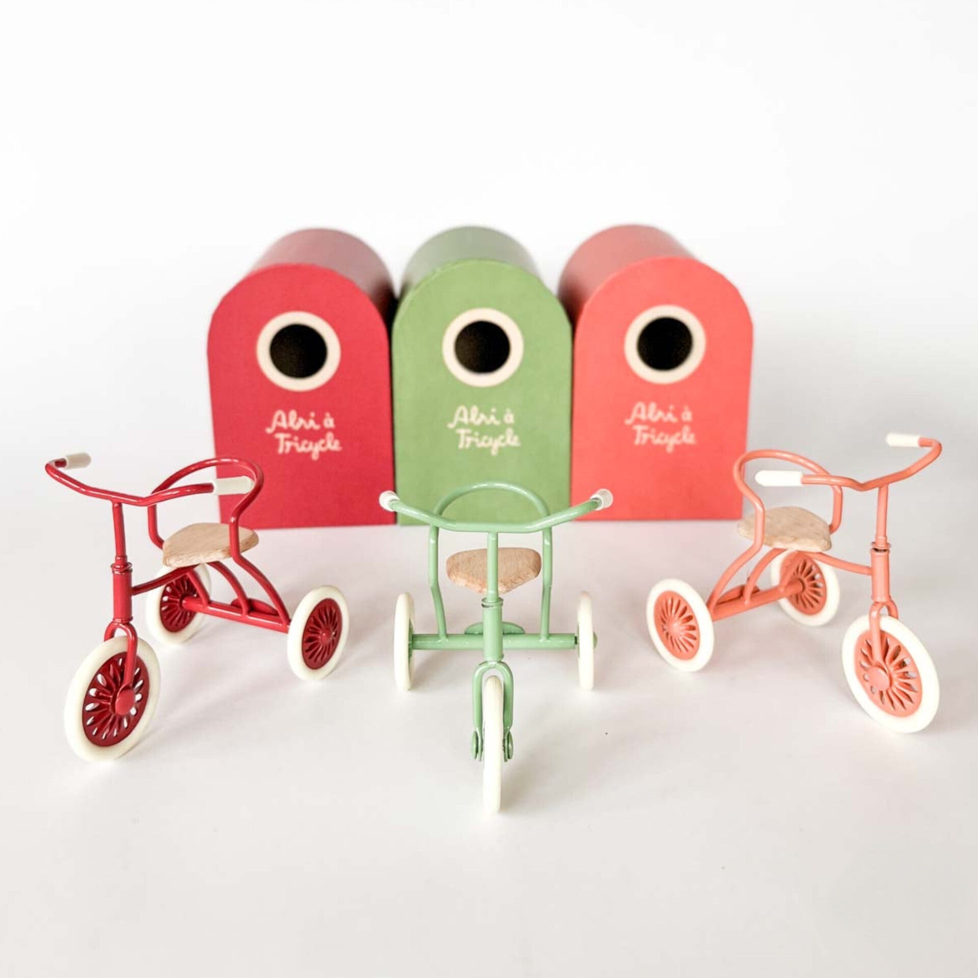 Maileg Abri à tricycle for Mouse