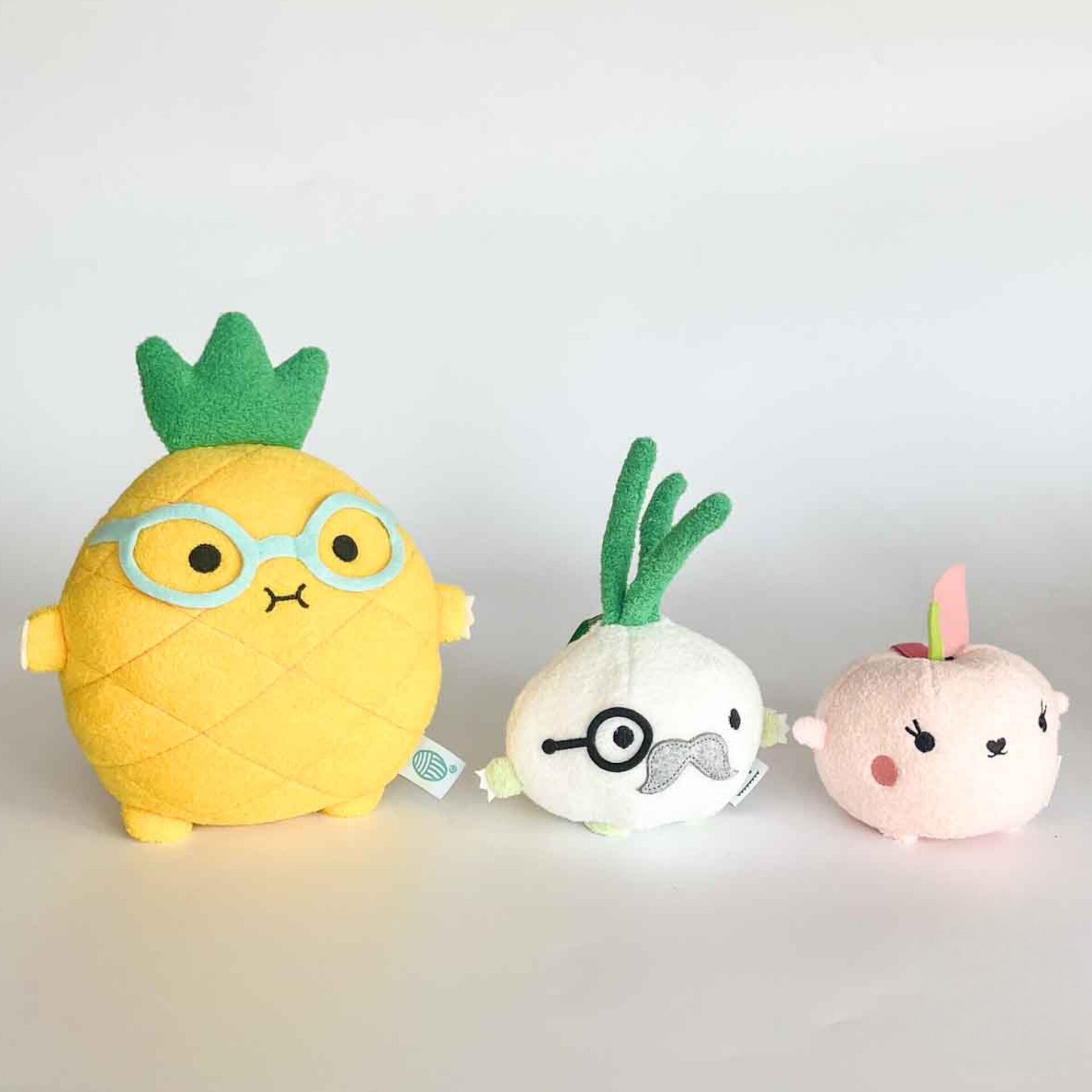 Noodoll Mini Plush Toy, Ricepeach