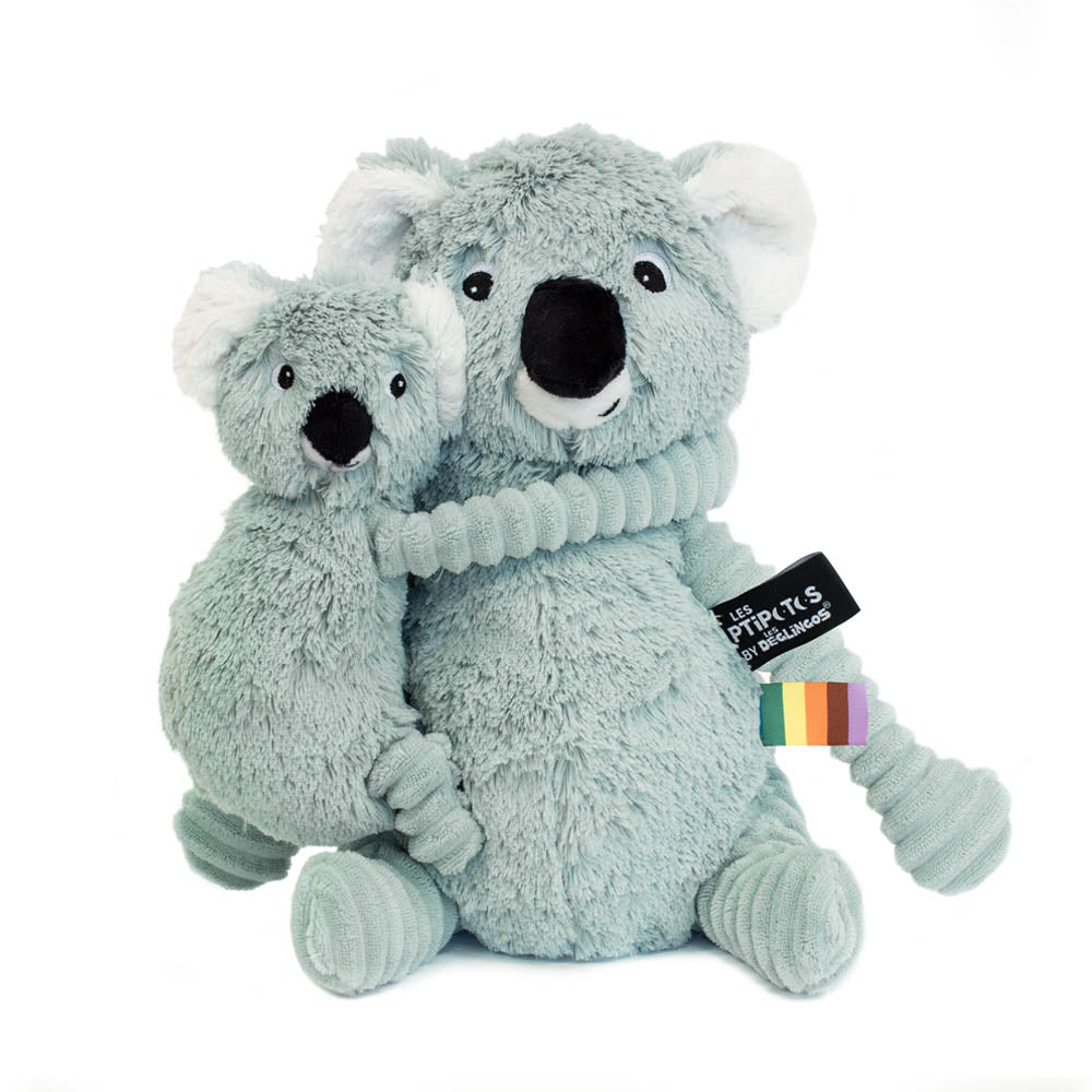 Les Deglingos Les Ptipotos, Koala Mum & Baby Green