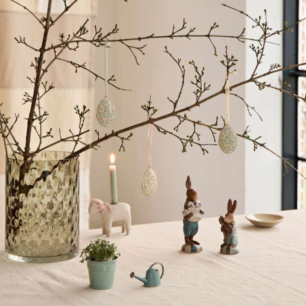 Maileg Wooden Candle Holder, Lamb for Easter & Holiday decor