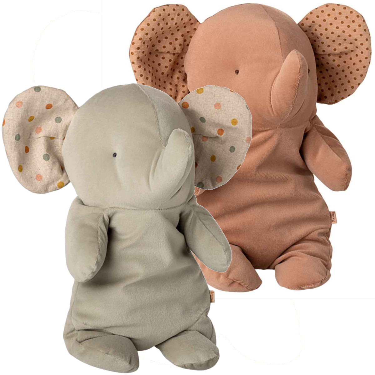 Maileg Safari Friends Elephant, Medium, Iron Grey