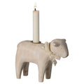 Maileg Wooden Candle Holder, Lamb for Easter & Holiday decor
